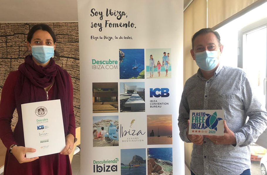 Fomento del Turismo de Ibiza consigue la certificación de Plastic Free